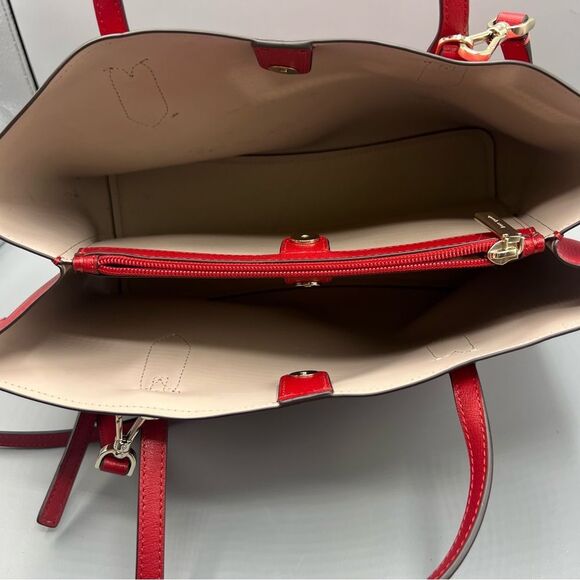 Kate Spade New York Harper Satchel Bag Candied Cherry - Picture 6 of 9